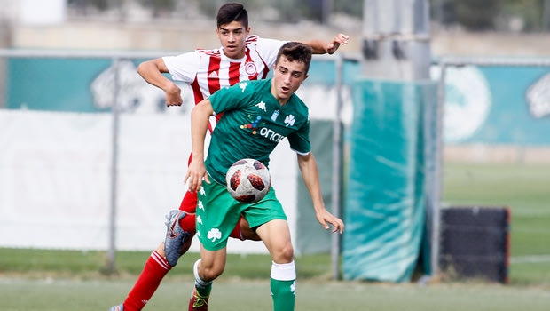 Κ15 Παναθηναϊκός – Ολυμπιακός 2-2: Ισόπαλο το αιώνιο ντέρμπι