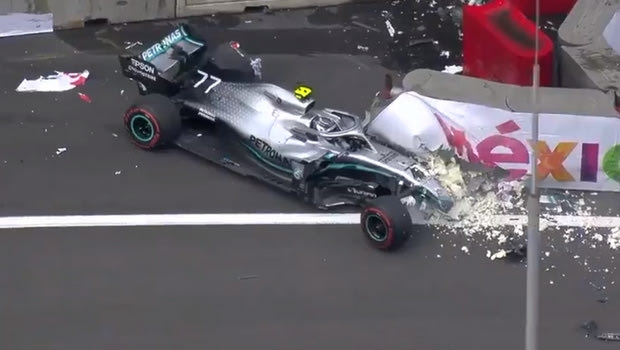 F1: Τρομακτικό ατύχημα για Μπότας