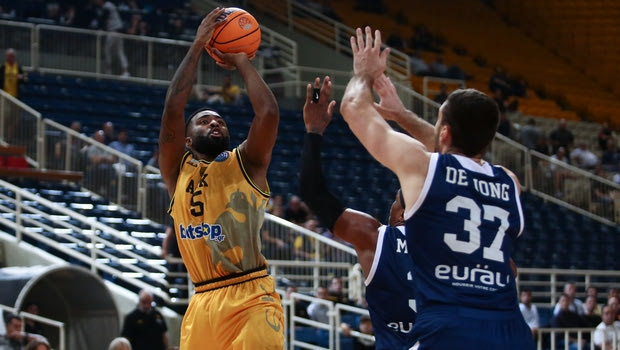 ΑΕΚ – Ορτέζ 102-82: Το έβλεπε σαν… βαρέλι!