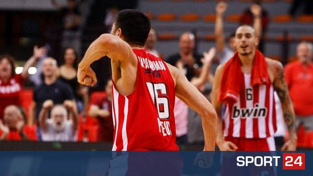 Ολυμπιακός: Στο… πόδι το ΣΕΦ μετά το τρίποντο του Παπανικολάου
