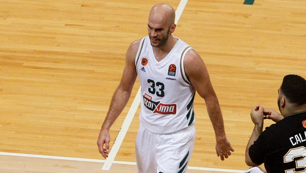 Παναθηναϊκός – Αρμάνι Μιλάνο: Το buzzer-beater του Καλάθη στο φινάλε της 2ης περιόδου