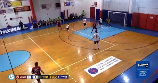 Stoiximan.gr Futsal Super League: Πλούσια θέαμα και γκολάρες