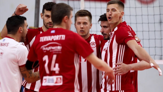 Volley League ανδρών: Έκαναν το 2/2 Ολυμπιακός και Ηρακλής, νίκη για ΠΑΟΚ