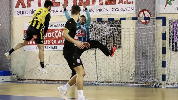 Handball Premier: Άνετο πέρασμα της ΑΕΚ από την Δράμα