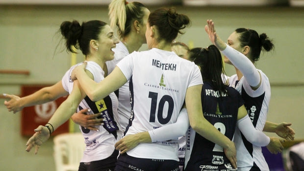 Volleyleague γυναικών: Αχώριστο δίδυμο στην κορυφή ΑΟ Θήρας και Ολυμπιακός