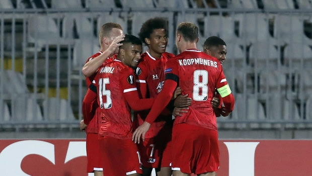 Europa League: Άλμα πρόκρισης με πεντάρα και γκολ Χατζηδιάκου η Άλκμααρ