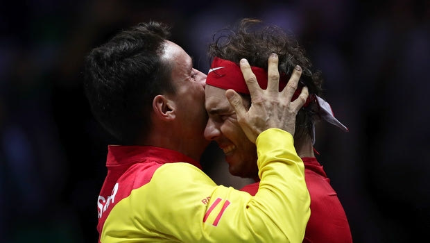Davis Cup: O Ναδάλ λύγισε στα λόγια του Αγκούτ