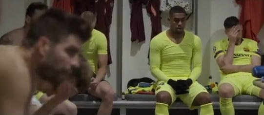 VIDEOS: Νεκροταφείο τα αποδυτήρια της Μπαρτσελόνα στο Άνφιλντ, έκλαιγε ο Άλμπα στο ημίχρονο