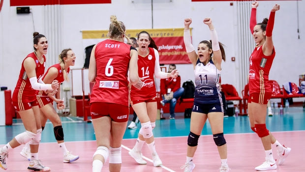 Volleyleague γυναικών: Στον ΠΑΟΚ το ντέρμπι τετράδας, αήττητος ο Ολυμπιακός