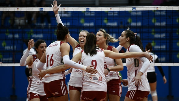 Volleyleague γυναικών: Ο Ολυμπιακός πήρε την 40η διαδοχική νίκη του