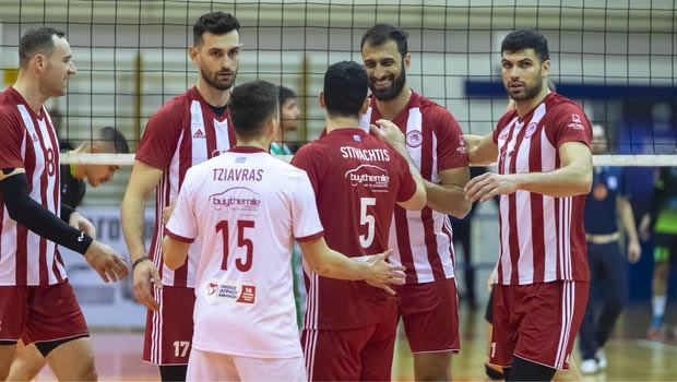 Volley League ανδρών: Συνέχισαν με νίκες Ολυμπιακός και Παναθηναϊκός