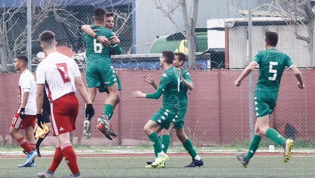Κ15 Ολυμπιακός – Παναθηναϊκός 0-3: Πράσινο διπλό μέσα στο Ρέντη