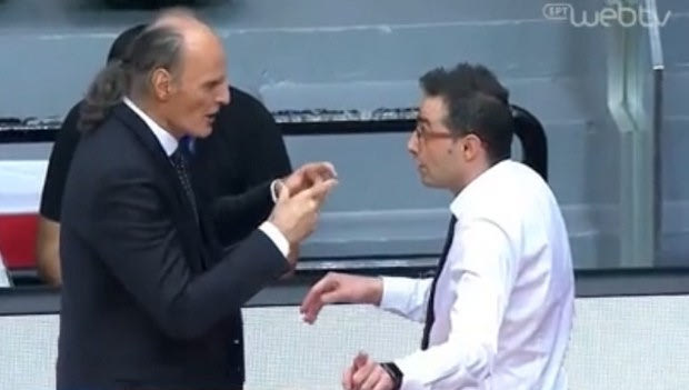 Μπεσίκτας – ΠΑΟΚ: Επεισόδιο Ιβάνοβιτς – Χαραλαμπίδη για ένα timeout