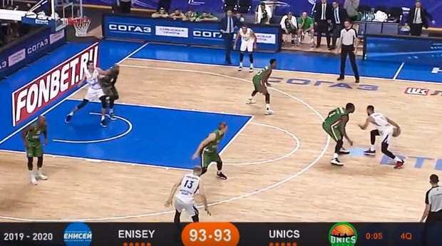 Buzzer-beater ήττα στο Κρασνογιάρσκ για την Ούνικς, έπαιξε λίγο ο Μάντζαρης