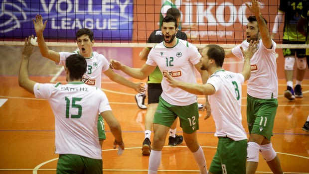 Volley League Ανδρών: Σκαρφάλωσε στην κορυφή και ο Παναθηναϊκός