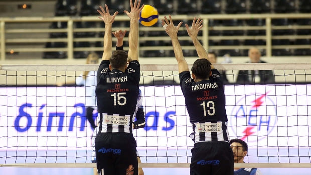 Volley League Ανδρών: Ο ΠΑΟΚ έπιασε τον Ολυμπιακό στην κορυφή