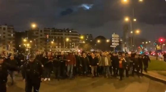 Οδομαχίες μεταξύ οπαδών πριν από το Παρί – Γαλατασαράι