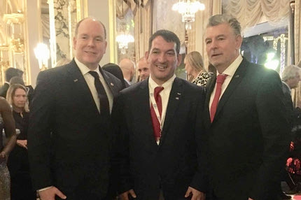 Σπουδαίες τιμητικές διακρίσεις στο Μονακό για τον Πύρρο Δήμα