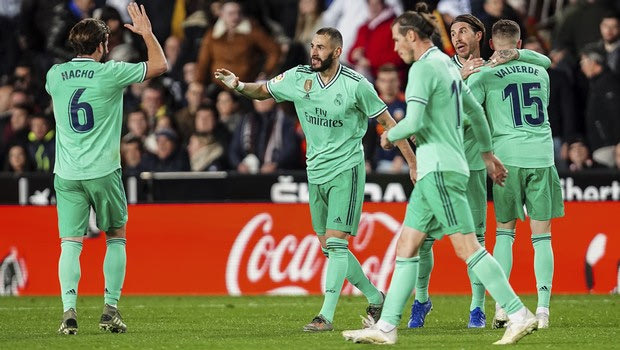Βαλένθια – Ρεάλ 1-1: Ο Μπενζεμά έδωσε βαθμό στο 95′ στους μερένγκες