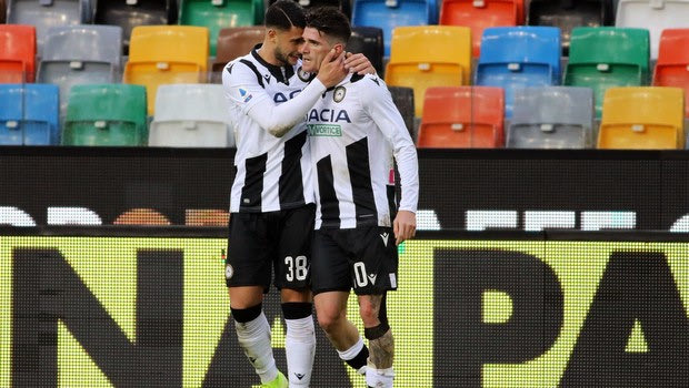 Ουντινέζε – Κάλιαρι 2-1: Νέο σοκ στο φινάλε για τους Σαρδηνούς