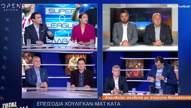 Το VIDEO της αποχώρησης του Τάσου Μητρόπουλου από την εκπομπή του OPEN