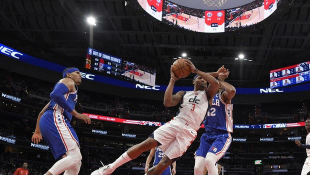 Γουίζαρντς – Σίξερς 119-113: Το πήραν με εννιά παίκτες