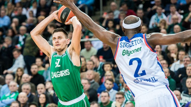 Ζάλγκιρις Κάουνας – Αναντολού Εφές 68-74: Μόνοι πρώτοι με 8 σερί νίκες οι Τούρκοι