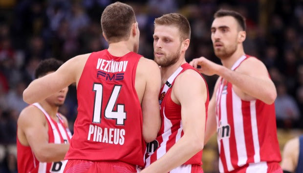 Βαθμολογία EuroLeague: Όσο κερδίζει ελπίζει για την οκτάδα ο Ολυμπιακός