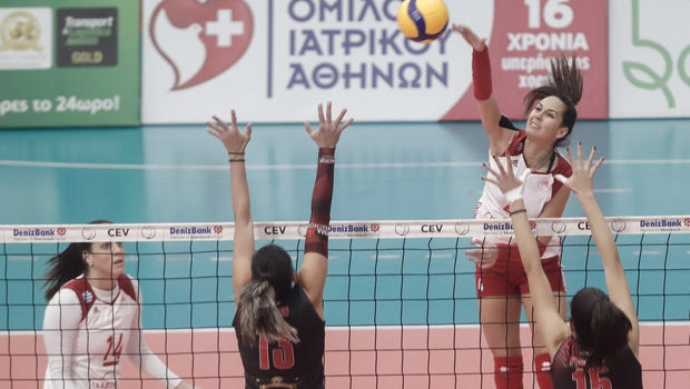 Volley League γυναικών: Εύκολα ο Ολυμπιακός, 3-0 τον Πορφύρα
