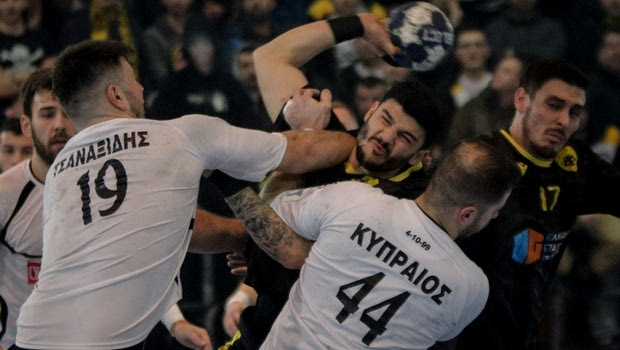 Handball Premier: Στην ΑΕΚ το ντέρμπι, 31-30 τον ΠΑΟΚ