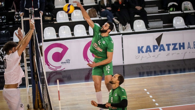 Volleyleague ανδρών: Ο Παναθηναϊκός 3-0 τον ΟΦΗ και ανέβηκε μόνος πρώτος