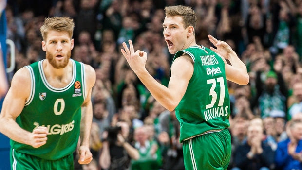 Ζάλγκιρις – Άλμπα 104-80: Πράσινο ορμητικό ποτάμι