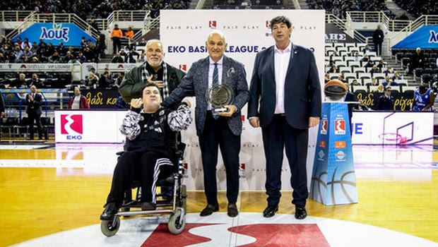 ΠΑΟΚ: Bραβείο FAIR PLAY Δεκεμβρίου απο τον ΕΣΑΚΕ