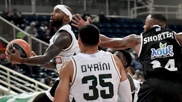 Παναθηναϊκός – ΠΑΟΚ 117-79: Καταιγισμός τριπόντων στο ΟΑΚΑ