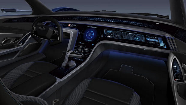 Audi: Επαναστατική τεχνολογία τρισδιάστατης προβολής head-up display
