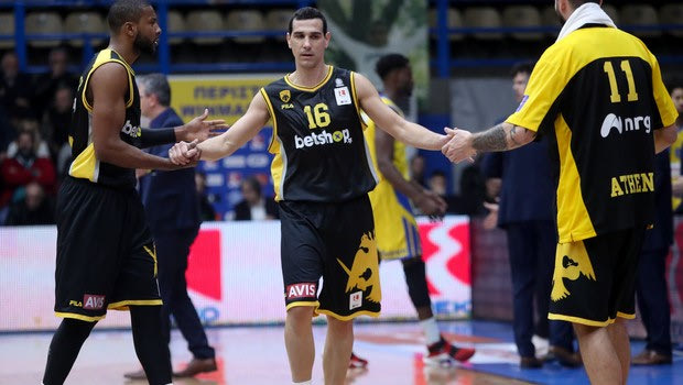 Περιστέρι – ΑΕΚ 73-77: Με ηγέτη τον Ζήση η δωδέκατη σερί νίκη