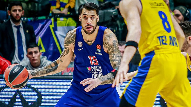 Βαθμολογία EuroLeague: Μόνη τέταρτη η Μακάμπι, ζωντανός ο Ολυμπιακός