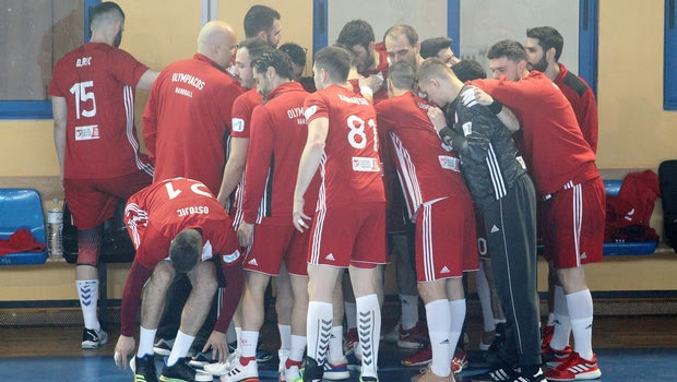 Handball Premier: Άνετο πέρασμα του Ολυμπιακού από την Θεσσαλονίκη