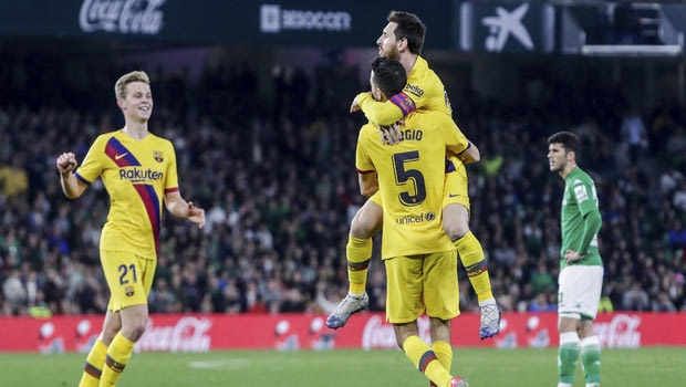 Μπέτις – Μπαρτσελόνα 2-3: Ανατροπή με τρεις ασίστ Μέσι