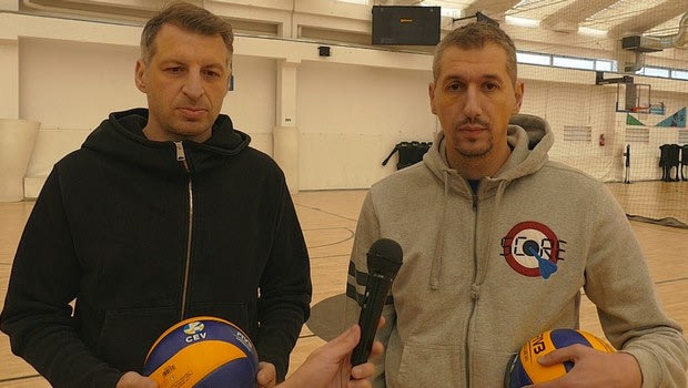 Παπαλουκάς και Διαμαντίδης έκαναν το πρώτο σερβίς