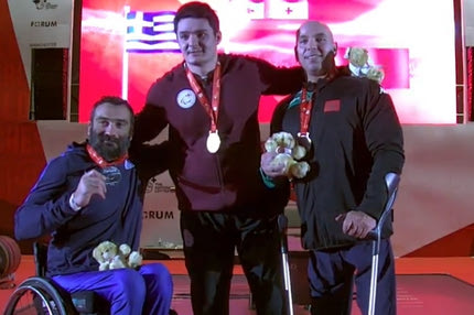 Άρση βαρών σε πάγκο: Ασημένιο μετάλλιο ο Μωϋσιάδης στο Μάντσεστερ