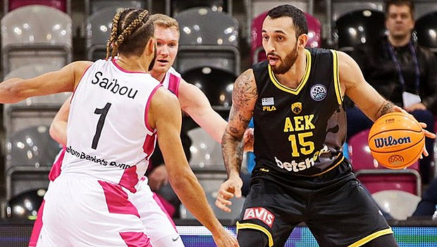 Βόννη – ΑΕΚ 86-90: Βασίλισσα στο τέλος, με Νίμπουρκ στους 8 του BCL