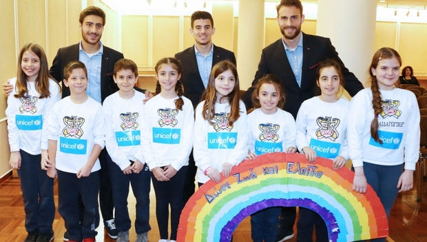 Πάντα στο πλευρό της UNICEF ο Ολυμπιακός