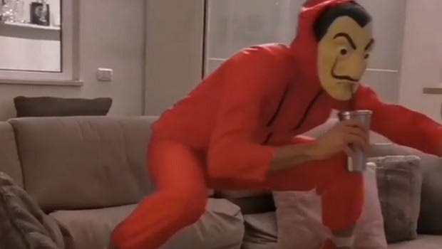 Casa de papel: Ο Ταμπέρι αποτύπωσε την παράνοια σε ένα μικρό video