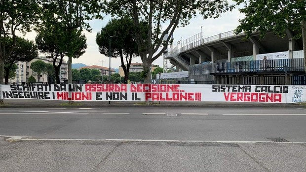 Αταλάντα: Οι οπαδοί λένε “όχι” στην επανεκκίνηση της Serie A