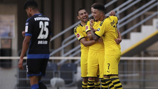 Πάντερμπορν – Ντόρτμουντ 1-6: Άφησε πίσω την ήττα από την Μπάγερν με εξάρα