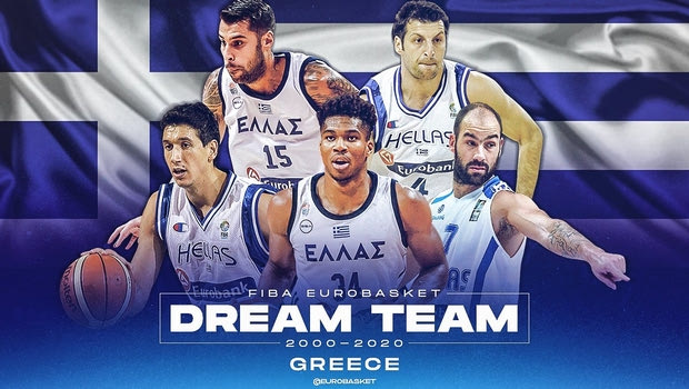 FIBA: Αυτή είναι η Dream Team της Ελλάδας
