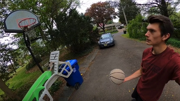 Το απόλυτο trick shot με μηχανισμό εβδομήντα σημείων