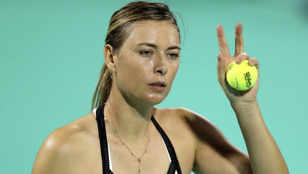 Η Maria Sharapova προπονείται στην πυγμαχία
