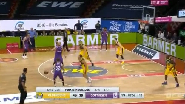 Basketball Bundesliga: Πρώτη νίκη για την Όλντεμπουργκ